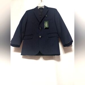 Lauren Ralph Lauren Boys Blayton Blazer. Suit Separate SZ 7R  Blue.  NWT
